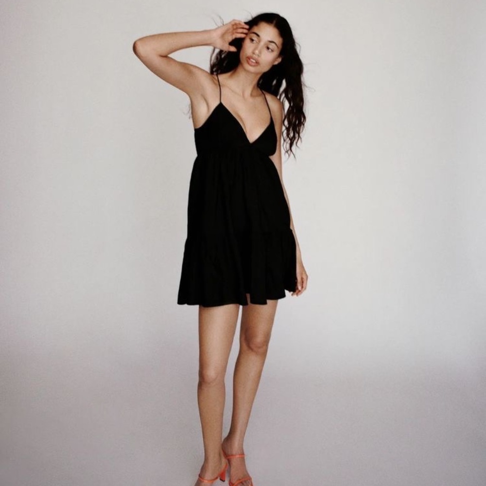 Zara Poplin Dress